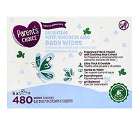 Sensitive Skin Hypoallergenic Baby Wipes With Aloe 480 ct