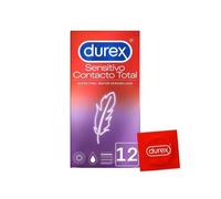 Durex DUREX SENSITIVO CONTACTO TOTAL 12 Unids