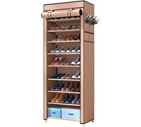 SENSITIVE Zapatero | Estante para Armario 10 Niveles - Organizador Botas Tela no Tejida para Entrada y Pasillo Armario, Capacidad para 18-27 Pares Zapatos