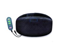 SENSLY - SB84220 Cinturón Calefactor Relajante para Lumbar con 3 Modos de Masaje y Calor Infrarrojo - Correa Ajustable - 112 x 20 cm - Multicolor