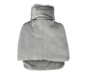 SENSLY - SB84240 Calentador de Pies 2L Gris, Textil Máximo Confort, Diseño Elegante y Moderno, Relajarse y Mantener los Pies Calientes en Casa