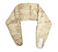 SENSLY - SB84337 Cinturón Lumbar Microondas - Diseñado para Alivio del Dolor - 2h de Confort Térmico - Cierre Autoadherente - Uso en Casa/Trabajo - Color Marrón