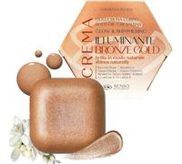 Senso Naturale Aceite Corporal Iluminador Bronze Gold Crema Hidratante Corporal con Brillo Shimmer Bronceadora, Nutritivo y Perfumado Neroli, Vitamina E y Manteca de Karité, 100% Natural y Vegano