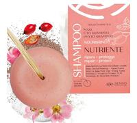 Senso Naturale Champu Sólido Nutritivo Reparador Para Cabello Dañado Seco y Puntas Abiertas, Rosa Mosqueta, Arcilla Rosa, Ylang Ylang, 100% Natural, Orgánico, Vegano pH 4.5-5.5 (3)