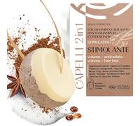 Senso Naturale Champu Y Acondicionador Sólido Estimulante Anticaída Para Cabello Débil, Estimula el Crescimento del Cabello Contra el Adelgazamiento, 100% Natural, Bio y Vegano pH 4.5-5.5 (2 en 1)