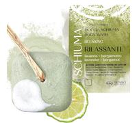 Senso Naturale Espuma De Ducha Sólida De Arcilla Relajante, Hidrata y revitaliza la piel, Arcilla Verde, Almidón de Tapioca, Equivalente a 750 Ml de Líquido, 100% Natural y Ecológico