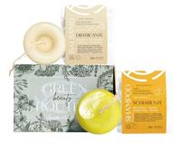 Senso Naturale Kit Champu y Acondicionador Sólido Cabello Brillante, Efecto Iluminador y Aclarante Equilibrante, 100% Natural, Ecológico y Vegano