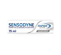 Sensodyne Dentifrice Rapide Action Blancheur, Sensibilité Dentaire, Dents Sensibles, Soulagement Rapide et Protection Longue Durée, 75 ml