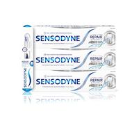 Sensodyne Paquete múltiple de pasta de dientes y cepillos de dientes blanqueadores Repair and Protect