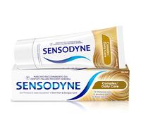 Sensodyne Pasta de dientes complejos para dientes sensibles, ayuda a controlar la acumulación de placa para dientes fuertes y encías sanas, uso diario, 75 ml
