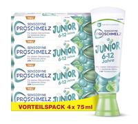 Sensodyne ProSchmelz Junior - Pasta de dientes (4 x 75 ml, esmalte fuerte
