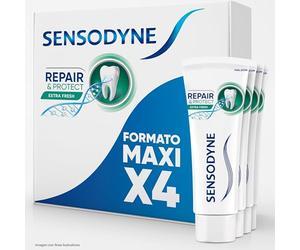Sensodyne Repair & Protect Extra Fresh Pasta Dientes, Pack 4x75 ml