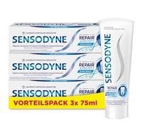 Sensodyne Repair* & Protect - Pasta de dientes diaria con fluoruro de estaño para dientes sensibles al dolor y protección duradera, 3 x 75 ml