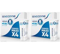 Sensodyne Repair & Protect Pastas de Dientes Sabor Menta, Protección y Alivio Frente a Sensibilidad Dental, Pack 4x75ml (Paquete de 2)
