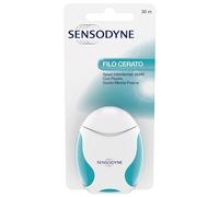Sensodyne wire-waxed hilo dental menta sabor, fresco, 12 m