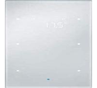 Sensor 2 fases confort con termostato, berker TS sensor de hager, aluminio