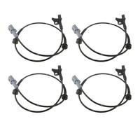 Sensor ABS 4X Ajuste para Peugeot 307 308 408 3008 Ajuste para Citroen C4L Sensor de Velocidad de Rueda Trasera Sensor de Velocidad ABS Delantero y Trasero Sensor ABS Eje Delantero