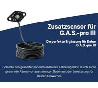 Sensor adicional Thitronik 101289 G.A.S.-pro III detecta propano, butano, gas...