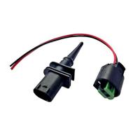 Sensor Ambiental Compatible con MINI para R56 2005 2006 2007 2008 2009 2010 Cable del sensor de temperatura exterior del aire ambiente 65816905133(1 set)