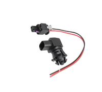 sensor ambiente coche Compatible con Chevrolet para Tahoe para Volt 2016 Sensor de temperatura ambiente del aire del automóvil con cable conector 13583411