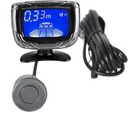 sensor aparcamiento coche Sensor Aparcamiento Coche Doble Procesamiento Pantalla LCD Con Interruptor 12 V Sensor Marcha Atrás Automático Detector Radar Aparcamiento Monitor De Marcha Atrás(GRAY)