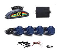 Sensor Aparcamiento Kit Sensor Aparcamiento Delantero Prefijo Automático Parktronic Sistemas De Asistencia para Vehículos Alarma Zumbador Volumen Sensores Geomagnéticos Altavoces Coche(Dark Blue)