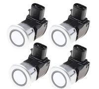 Sensor Aparcamiento para Toyota para Alphard IS250 IS350 GS350 Sensor Estacionamiento PDC 89341-30010 Reversa Asistencia Sensor(4 pcs Sliver)