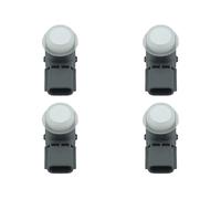Sensor Aparcamiento PDC Sensor Ayuda Estacionamiento Parachoques PDC 28438-3TA2E 284383TA2E 28438 3TA2E Parktronic para Infiniti Q50 FX 35 25 08-15(Black-4Piece)