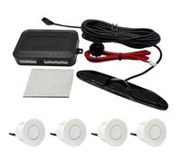 Sensor Aparcamiento Sistemas Sensores Estacionamiento Kit Pantalla Monitor Retroiluminado Asistente Detector Marcha Atrás 4 Sondas Monitores Para Punto Ciego Automóvil