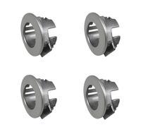 Sensor Asistencia 4 Piezas de Cubierta de retención del Sensor ultrasónico del Radar de estacionamiento PDC Plateado para Toyota 89348-28100-B0 89348-28100