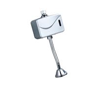 Sensor automático de descarga de orinal sin contacto, válvula de inodoro eléctrica montada en la pared para baños, sistema de descarga manos libres para higiene y comodidad