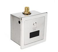 Sensor automático de urinario antisalpicaduras, ambientador de aire para inodoro automático inductivo automático para enjuagar el sensor de inodoro urinario grifos de baño