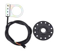 Sensor Auxiliar de Pedal de Bicicleta, 1: 1 Power Assist Sensor de Velocidad Pedal de Bicicleta eléctrica 12 imanes Auxiliar de Sensor Pas