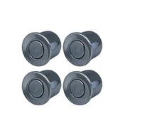 Sensor Auxiliar Parking Kit Sensores Aparcamiento Para Coche, 22 Mm, 4 Sensores, Pantalla Retroiluminada, Monitoreo De Radar De Marcha Atrás, 4 Colores, 12 V(Grey)