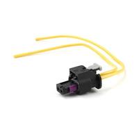 Sensor Coche Conector Del Sensor De Temperatura Del Aire Ambiente 13583411 Compatible Con Cadillac Para XT5 2017(Connector)