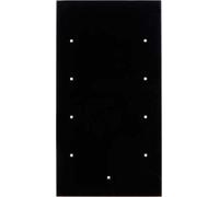 Sensor confort 4 fases, berker TS Sensor de hager, cristal, negro