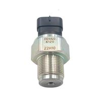 Sensor CRDI Sensor de presión de combustible del riel 499000-6120, compatible con Toyota Avensis 2003-2008, RAV 4 III 2005-2025, Hiace D 2014-2006 Sensor presión combustible