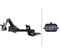 Sensor de ajuste del alcance de las luces Eje delantero, izquierda HELLA
