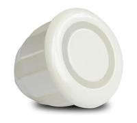 Sensor De Aparcami Kit Sensores Aparcamiento Radar Marcha Atrás para Coche Parktronic 4/6/8 Pulgadas Detector Asistencia Delantera Trasera(Pearl White,8)