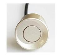 Sensor De Aparcami Sensor Aparcamiento Radar Marcha Atrás Trasero Parktronics 4 Color Negro Plateado Blanco 22 Mm Altavoz Ajustable Zumbador Marcha Atrás(Oro)