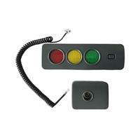 Sensor de aparcamiento para garaje, 3 luces indicadoras de color, compacto