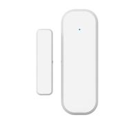 Sensor de apertura de puerta - detector de entrada inalámbrico, sensor de puerta magnético | de alarma inteligente para el hogar en tiempo real, configuración simple, automatización de