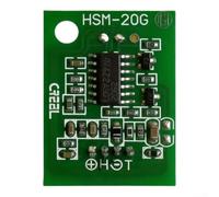 Sensor de automatización del hogar HSM-20G para proyectos Arduino - Monitor de calidad del aire en tiempo real componente verde