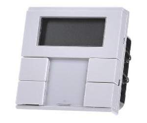 Sensor de botón KNX doble, con termostato de ambiente, blanco polar brillante MEG6212-0319 | Merten | MEG6212-0319 | Unidad de control múltiple