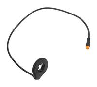 Sensor de Cadencia para Bicicleta Eléctrica y Montaña, Kit Versión 12 | Pieza de Modificación Imán, Conexión, Plástico y Aleación, Negro, para Rutas Largas y Terreno