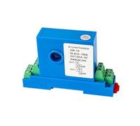 Sensor de corriente 5A 10A 20A 50A 200A Transmisor 4-20 mA 0-10 V Salida RS485 Transductor amperios Transformador(AC 0-50A-RS485 OUTPUT-DC24)