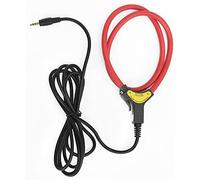 - Sensor de corriente de bobina flexible 200FA, sonda de corriente de fuga CA, sensor de corriente toroidal flexible para espacios estrechos con medición sin contacto y alta l