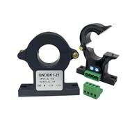Sensor de corriente de efecto Hall QNDBK1-21 CA 30A 50A 100A 200A 300 500A CC 5V 10V PWR ±15V transductor de corriente de núcleo dividido(AC 100A DC 5V)