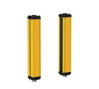 Sensor de cortina de luz de seguridad con resolución de 20 mm y salida de relé intermedio, dispositivo de protección de barrera de rejilla industrial de 24 V CC.(20MM Pitch 14 Beam)