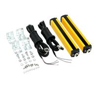 Sensor de cortina de luz, rejilla de seguridad, 4 haces BEM0440-30NB | NPN/PNP seleccionables | Paso 40mm 120mm PH | resp. ≤10ms | IP65 estanco | aleación de aluminio | in ables aviación